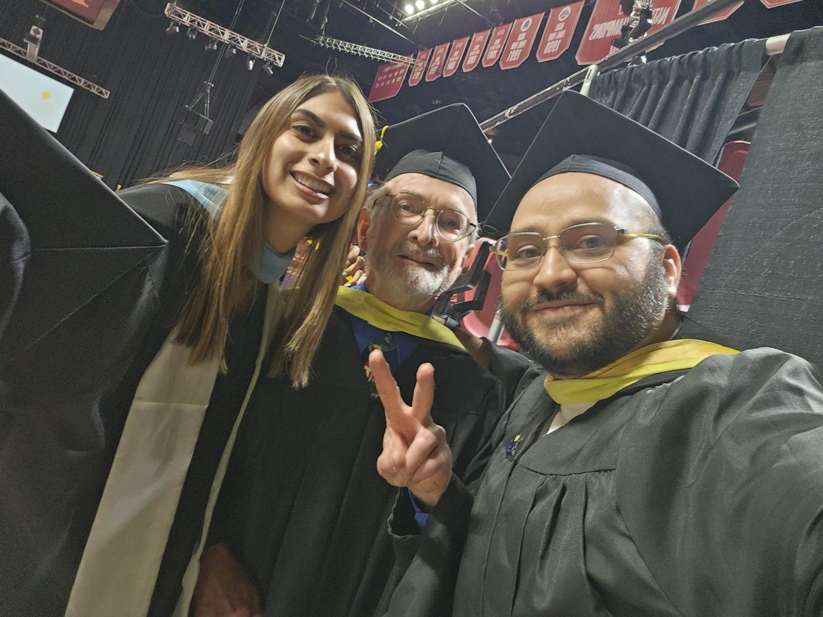 Emily, Jack, and Chris the CSN General Graduation