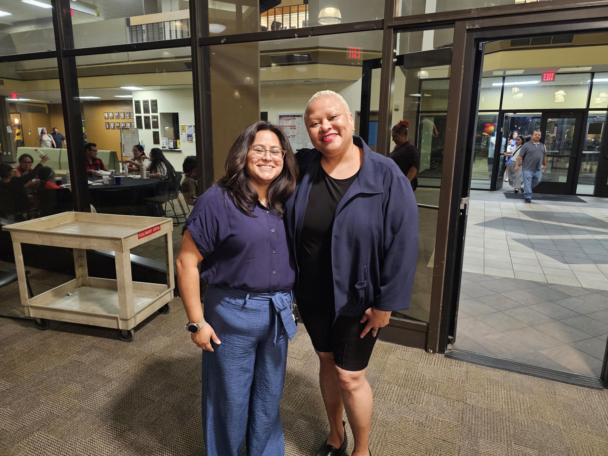 Flor and Torri at the Latino Alliance Graduation Celebration