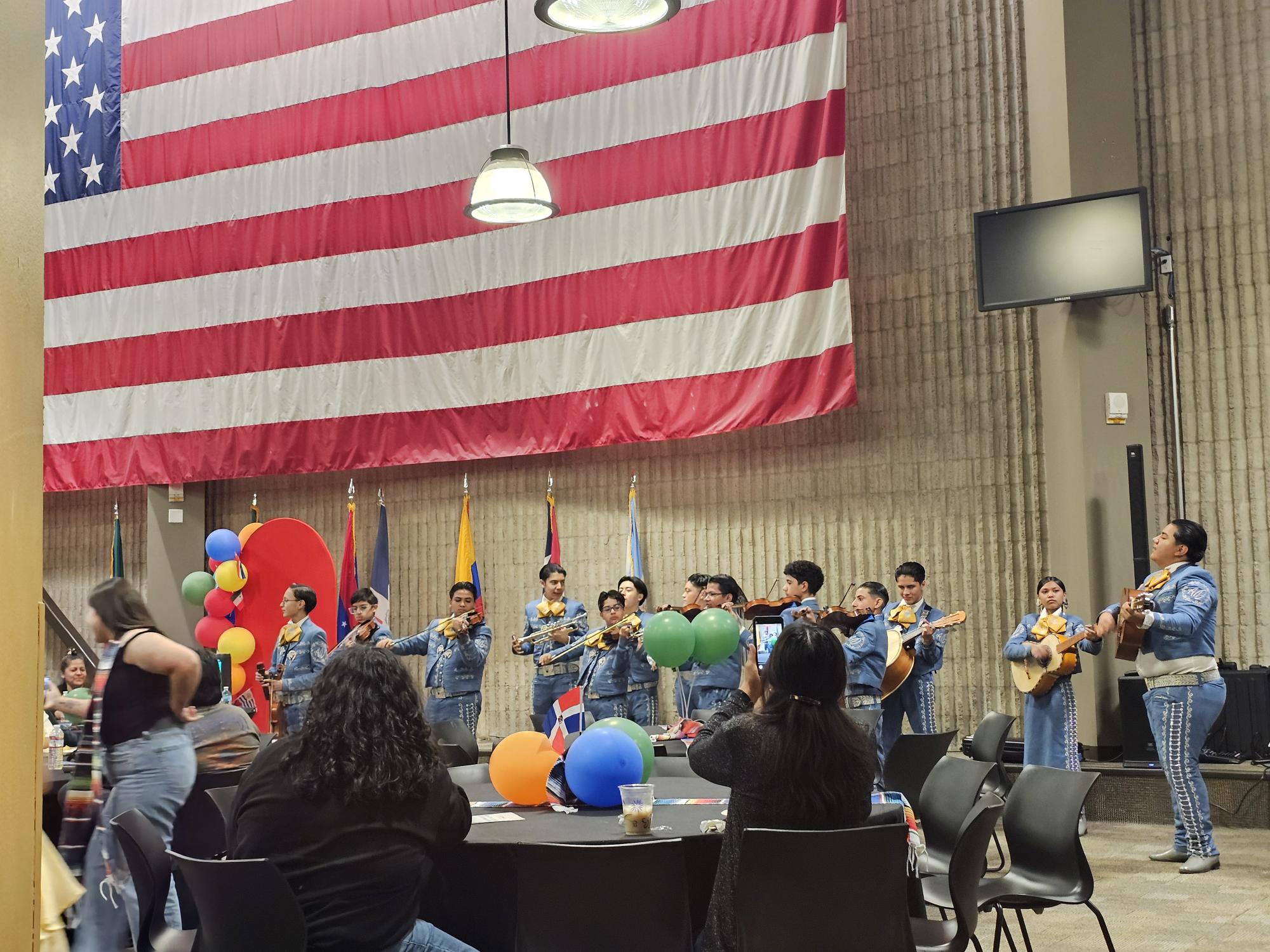 Mariachis at the Latino Alliance Graduation Celebration