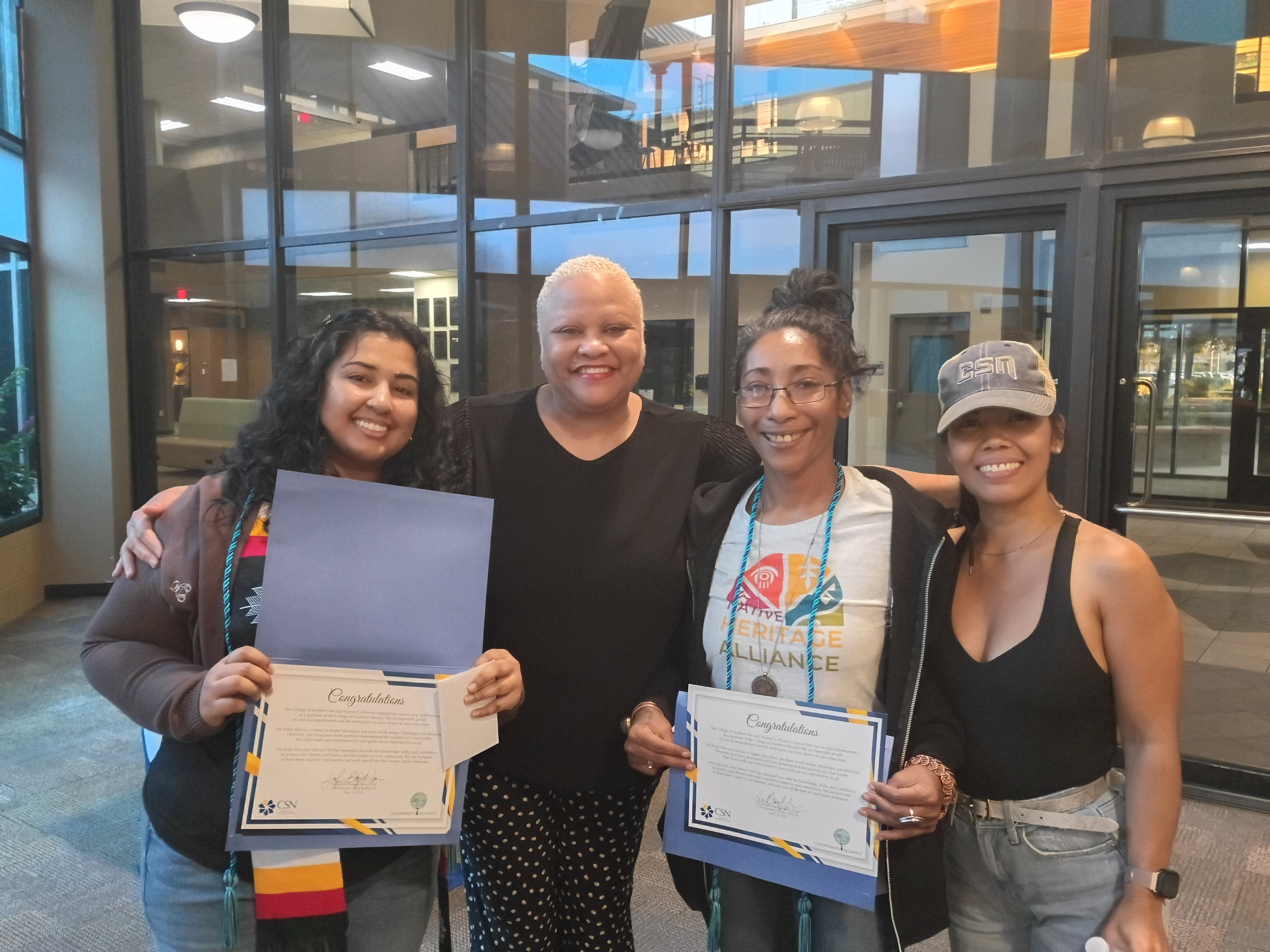 Torri at the Women’s Alliance Graduation Celebration