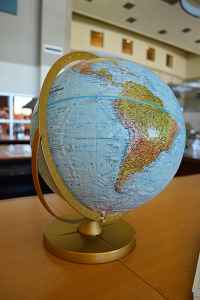 Image of a globe